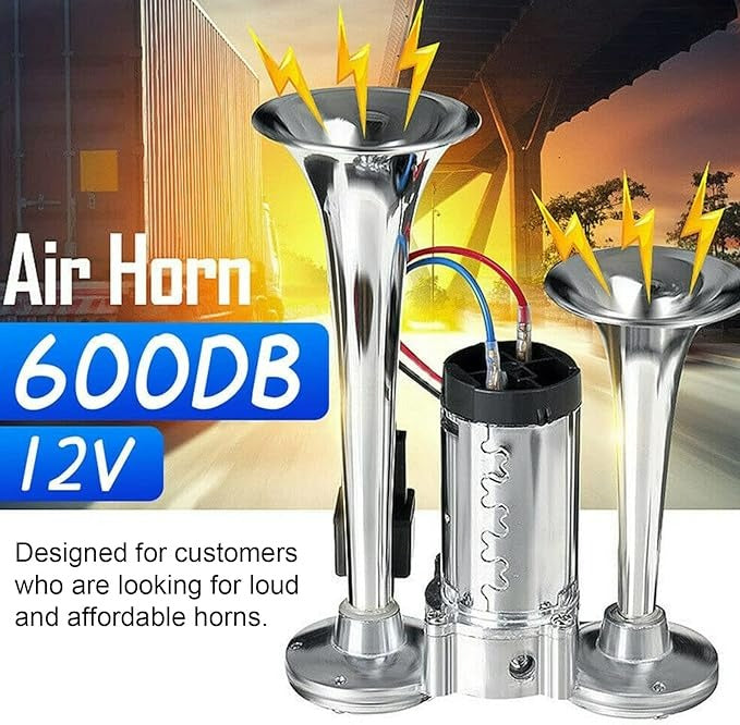 Loud Car Dual Trumpet Air Horn