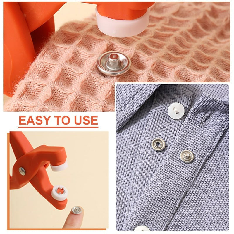Metal Snap Fastener Tool Set