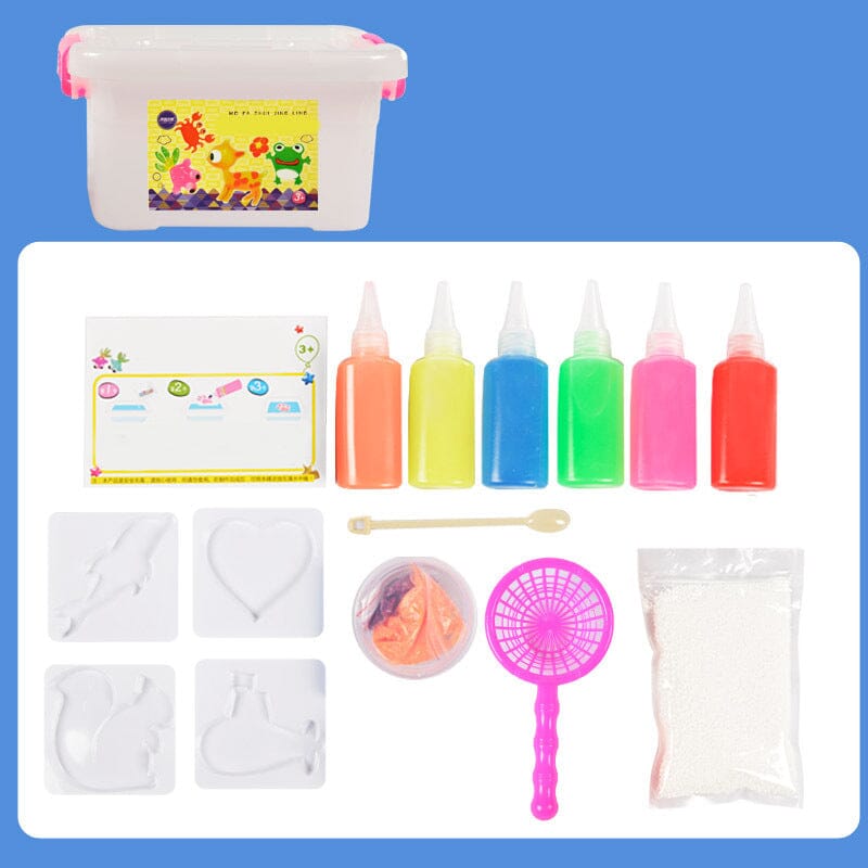 Magic Water ELF. Children Handmade Aqua Gel Sensory Toy Set