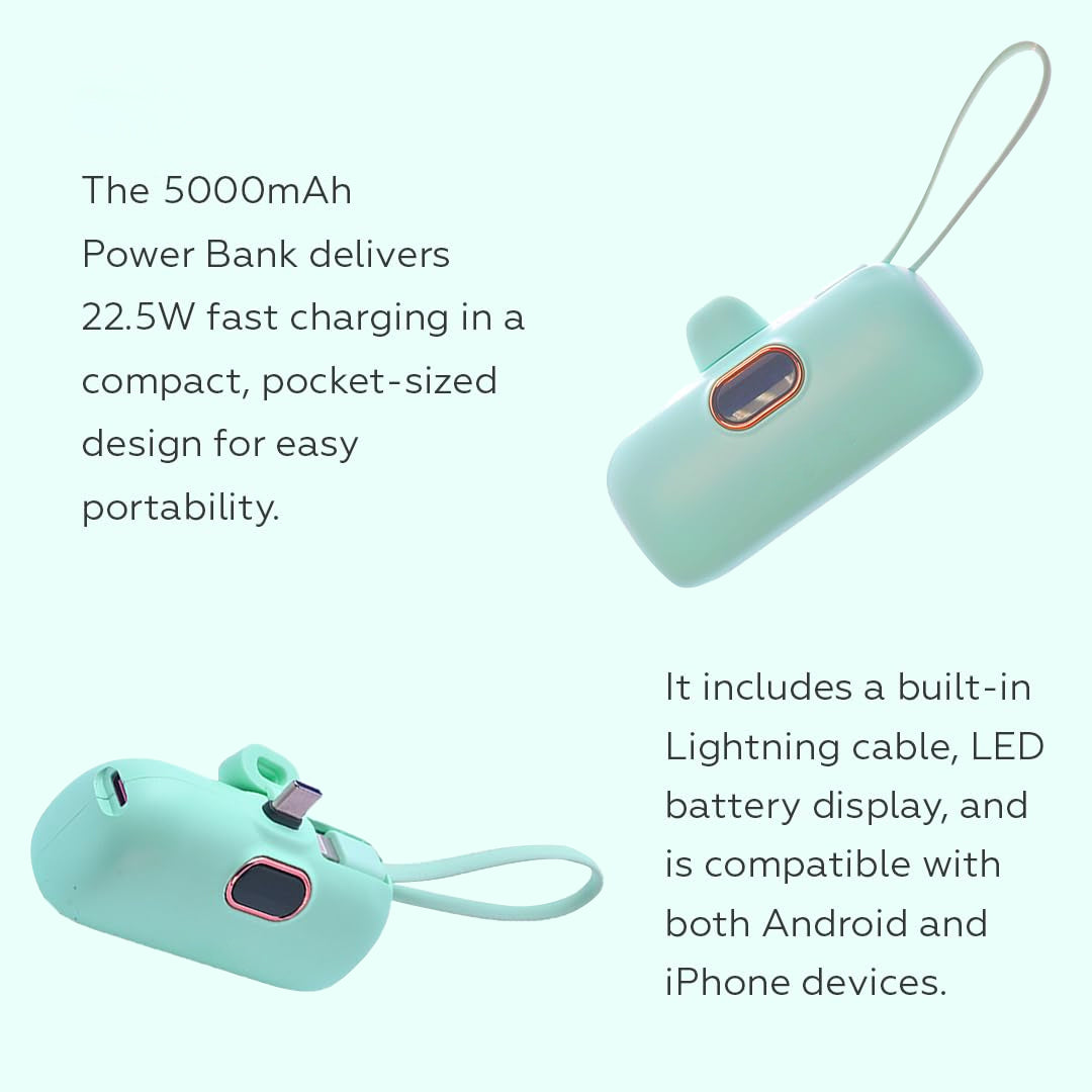 Digital Display Capsule Power Bank