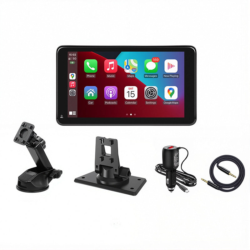 Wireless CarPlay Portable Touchscreen Stereo