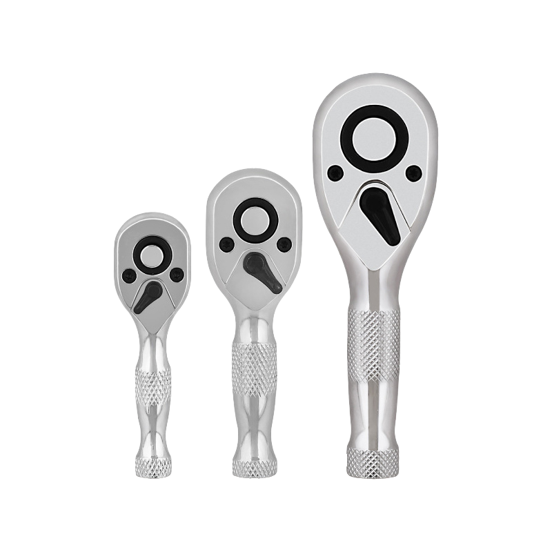 Stubby Ratchet Set with Reversible Head