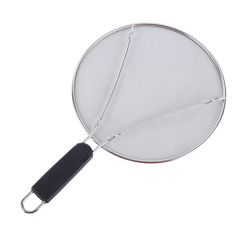 Stainless Steel Splatter Screen Frying Pan