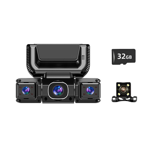 4 Channel Dash Cam Front Rear