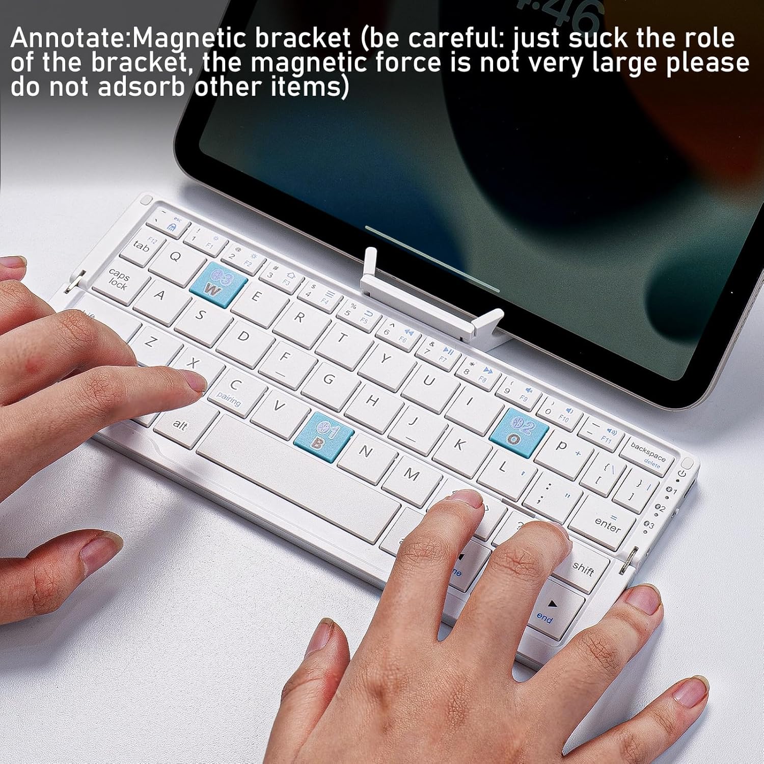 Wireless Bluetooth Keyboard with Touchpad