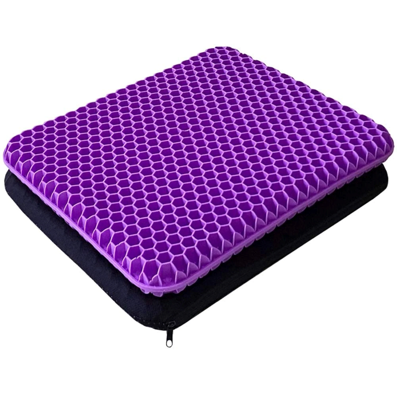 Extra Large Purple Gel Seat Cushion