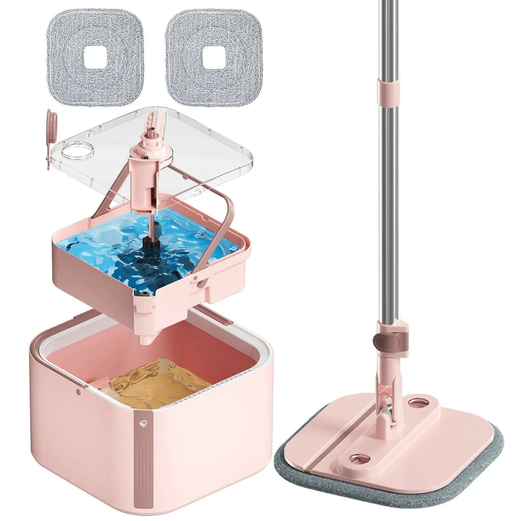 Upgrade Spin Mop Bucket with Detachable Inner Bucket